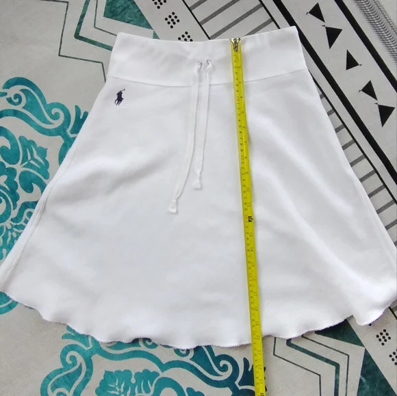 Vintage Ralph Lauren White Woman's Xs Skirt - Picture 2 of 7